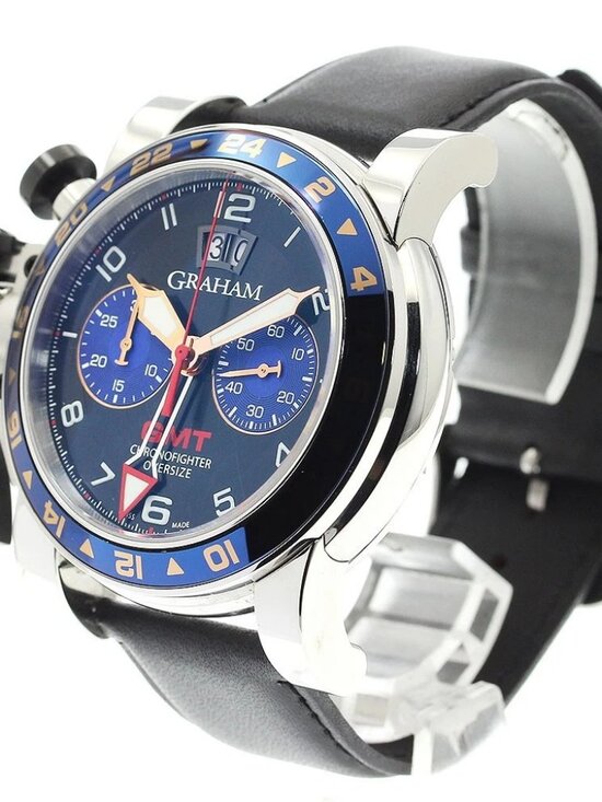 GRAHAM Chronofighter Oversize GMT 2OVGS.B26A Date Automatic Men\'s Watch_903648 main image 5